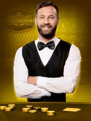 Gold Saloon – sala kasyna na żywo Spinanga kasyno