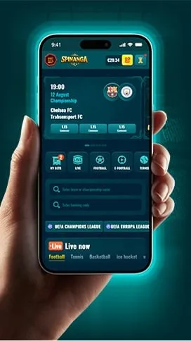 Spinanga online casino mobilnie – zakłady na żywo w telefonie